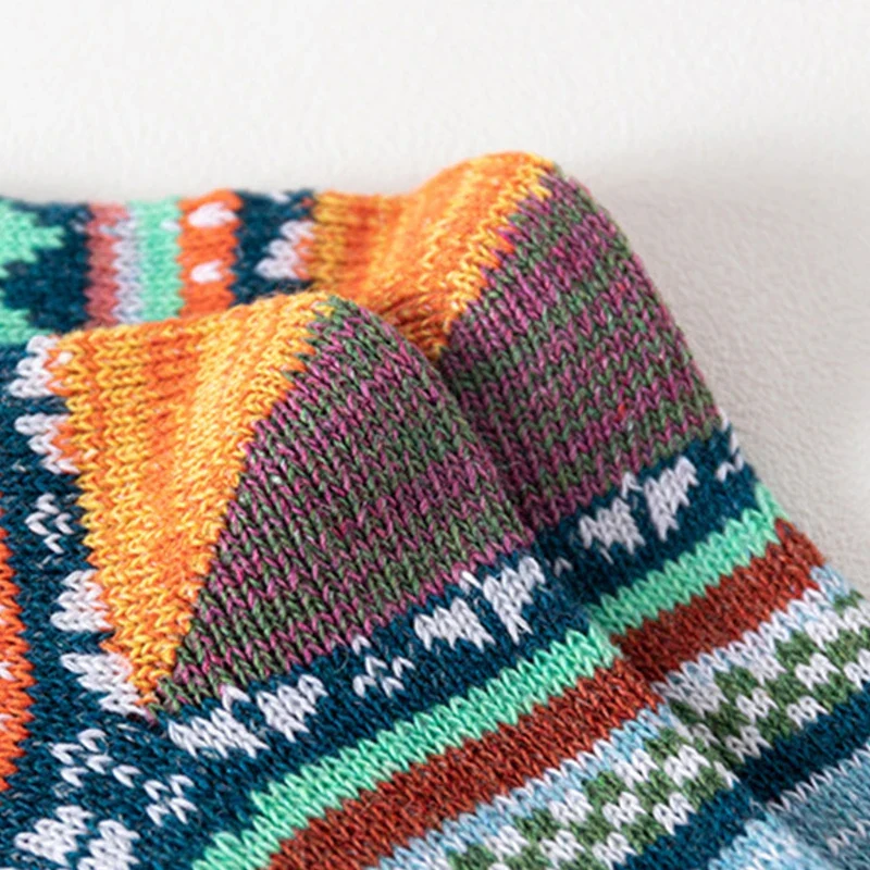 Women's Heart Knit Crew Socks - Image 5