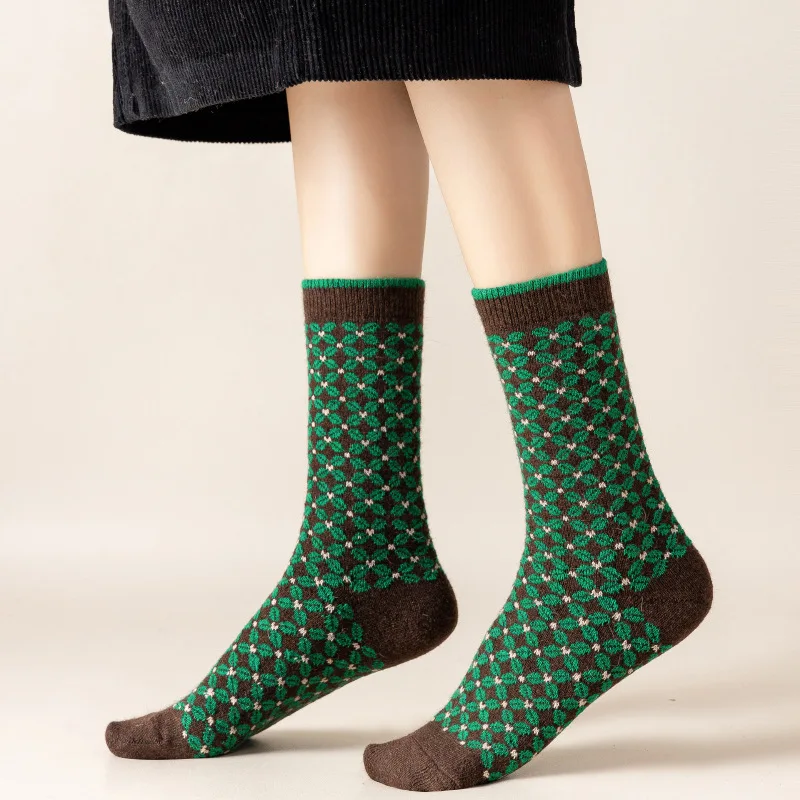 Women's Vintage Crew Socks - Image 3