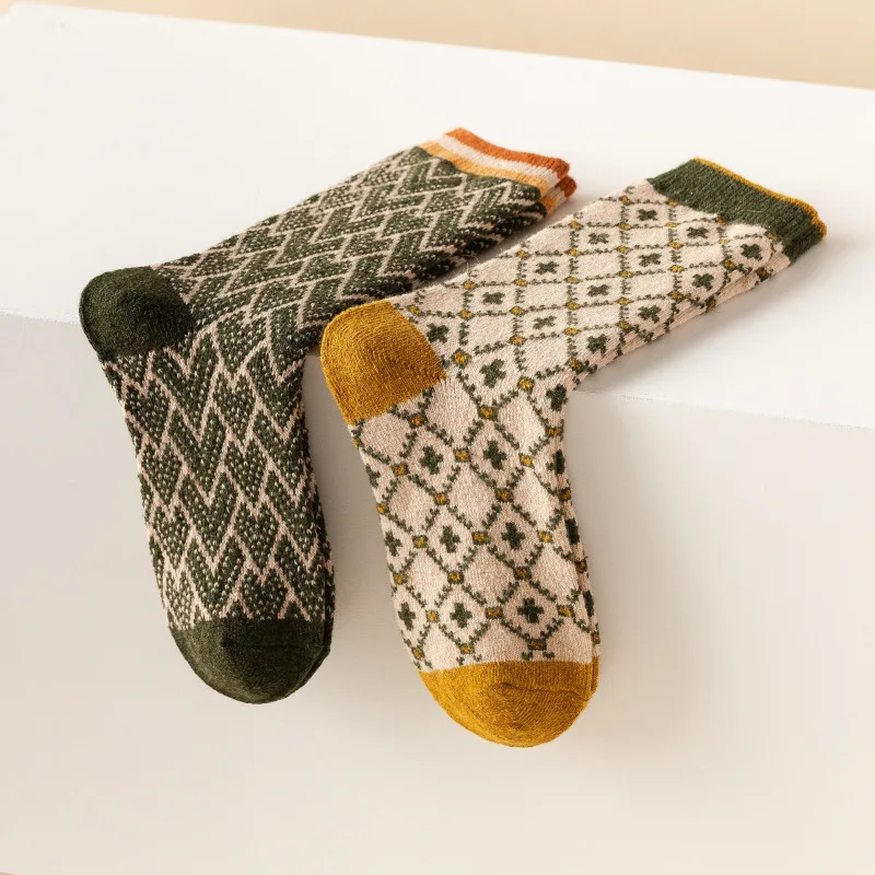 Women's Vintage Crew Socks - Image 5