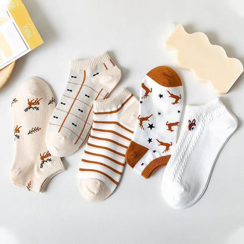 Woodland Knit Ankle Socks - Image 3