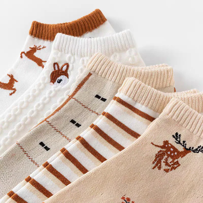 Woodland Knit Ankle Socks - Image 7