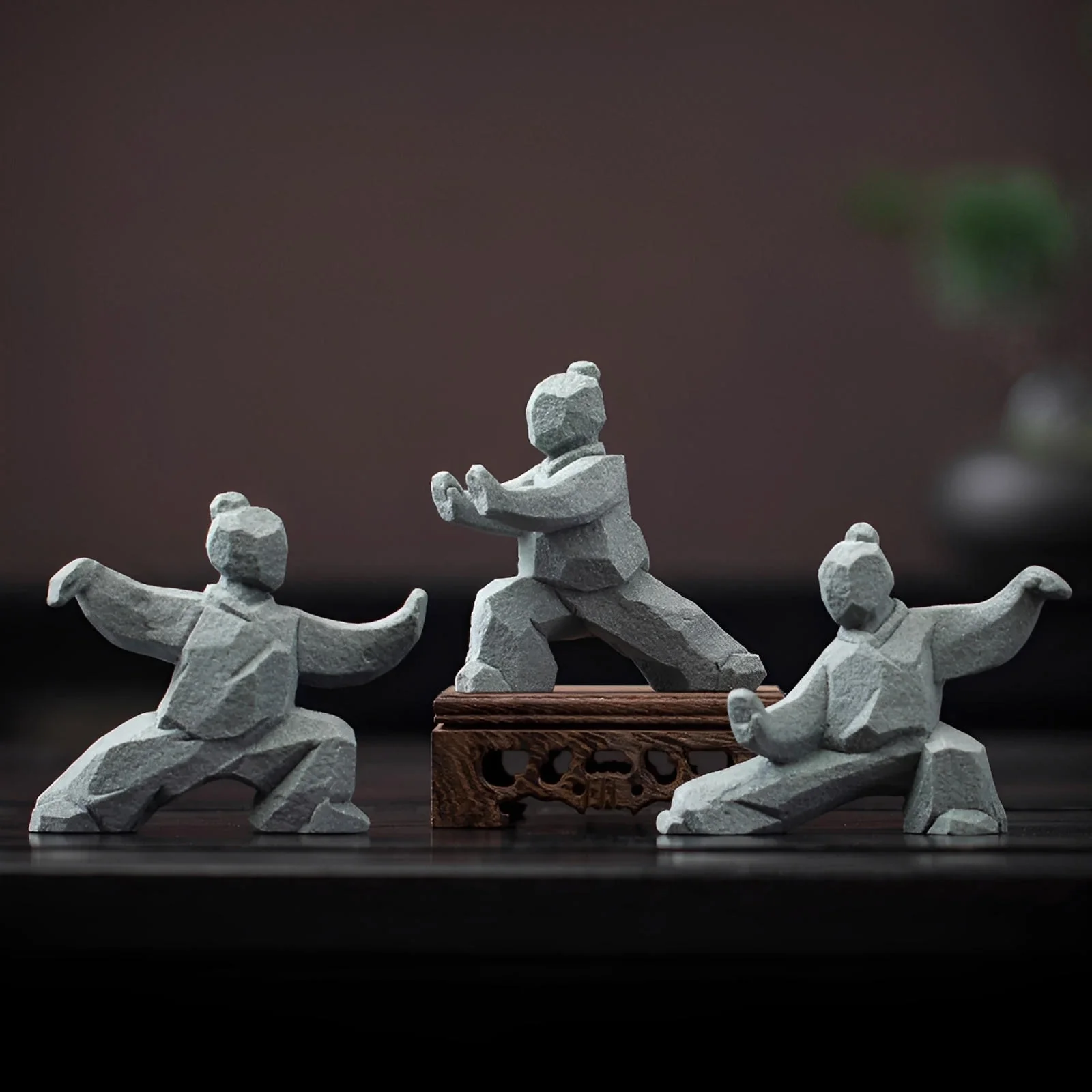 Wushu Flow Stone Figurines - Image 4
